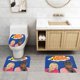 thumbnail image 2 of Juego de Alfombras de Baño de Terciopelo Coral La Compañía Eléctrica - 3 Piezas, 2 of 6