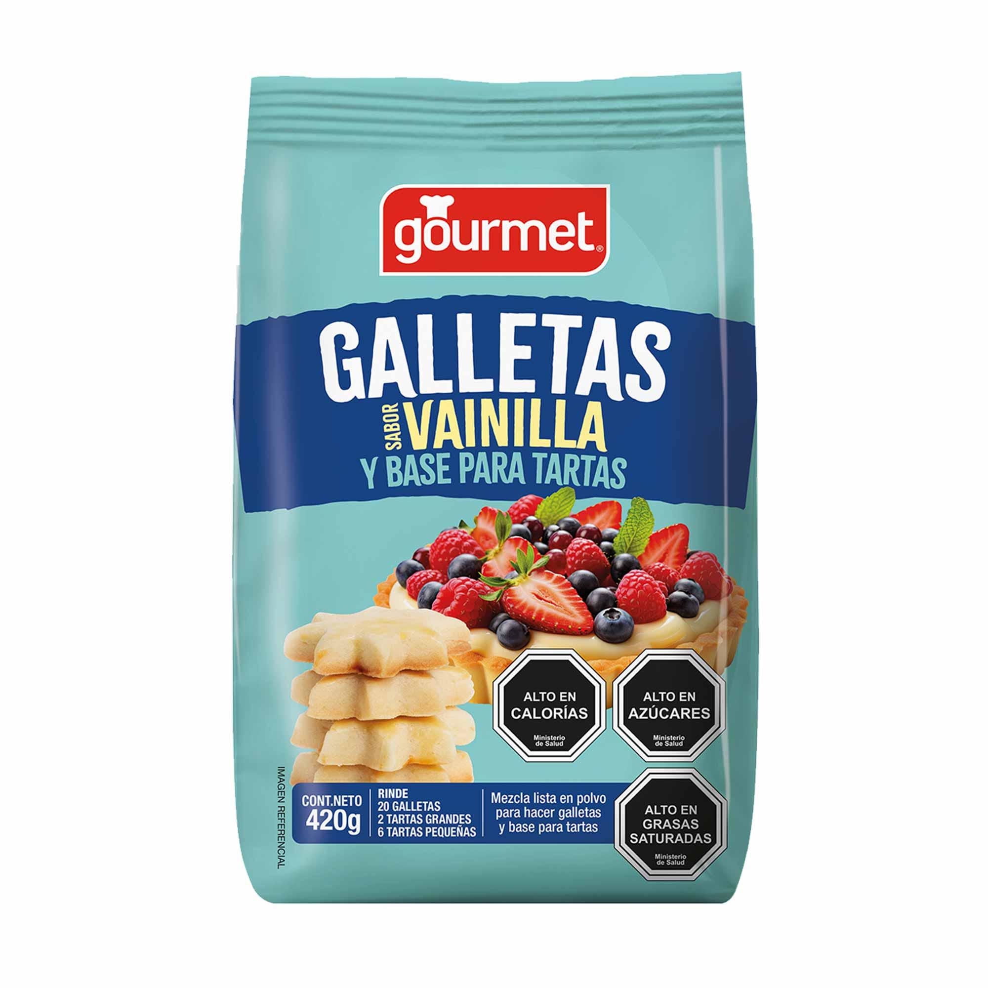 Galletas Vainilla Bolsa 420 g Gourmet