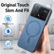 thumbnail image 3 of Magnetic Slim Case for Xiaomi Poco X6 Pro 5G with Camera Guard & Anti-Scratch Back Blue, 3 of 6
