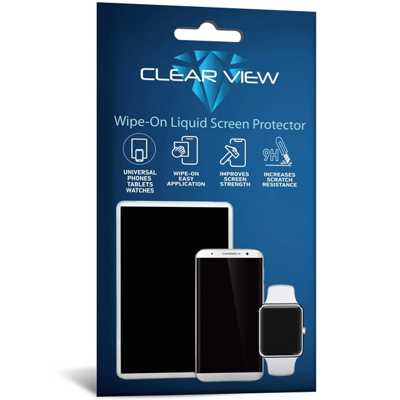 Protector de pantalla de cristal líquido ClearView para 6 dispositivos