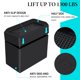 thumbnail image 2 of Alzadores de Muebles ANNKUT 10 cm Negro Pack de 4 (590 kg), 2 of 7