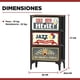 thumbnail image 4 of Velador Cajonera Carry All Vintage 3 Cajones Madera Metal Tela, 4 of 8