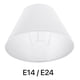 thumbnail image 3 of Pantalla Para Lampara Repuesto Pantalla Vestido E14 E27 Peq blanco, 3 of 3