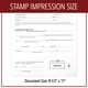 thumbnail image 4 of Sello de firma personalizado Signature Stamp 904, autoentintado, 4 of 8