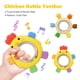 thumbnail image 4 of Juego de 2 juguetes Sensory Teether Toys VISEWI para bebés de 0 a 12 meses, 4 of 8