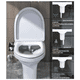 thumbnail image 3 of Bidet Wc Baño Doble Boquilla Regulable Con Control De Agua, 3 of 6