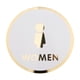 thumbnail image 5 of Letrero Para Puerta De Baño Calcomanías De Baño Pegatinas De Pared Letrero De Baño Masculino Y Femenino Estilo E, 5 of 6