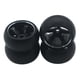 thumbnail image 3 of Neumáticos De Llanta De Rueda De Coche RC Para WLtoys K969 K989 1/28 4WD Reemplazo De Coche Negro, 3 of 5