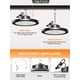 thumbnail image 5 of Luces LED de gran altura ONLYLUX UFO, 300 W, paquete de 4 unidades, 45000 lm, 6000 K, 5 of 6