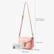 thumbnail image 3 of Ecosusi Cartera Bandolera Evelina de Papel Lavable Ecológico Rosado, 3 of 8