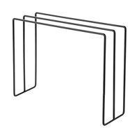 Magideal - Estante De Secado De Paños De Cocina De Cocina, Soporte De Almacenamiento De Toallas, Soporte Para El Tazón De Hierro Que Ahorra Espacio Para La Cocin Negro