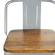 thumbnail image 4 of Pack 4 Pisos de Bar Tolix con Asiento de Madera, 4 of 6