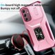 thumbnail image 4 of Funda Armada para Samsung Galaxy A15 5G con Tapa Deslizante y Soporte Magnético Giratorio Rosa, 4 of 5