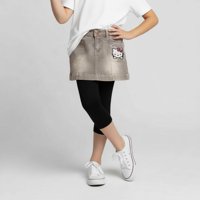 Pack Falda+Calza Niña Hello Kitty Gris 4