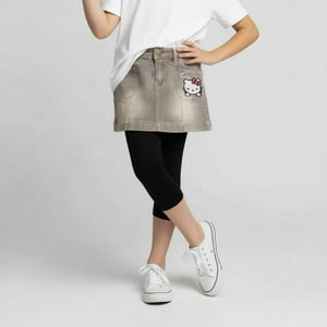 Pack Falda+Calza Niña Hello Kitty Gris 4