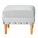 thumbnail image 2 of Poufs Provenza Tachas Felpa 04 Gris, 2 of 5