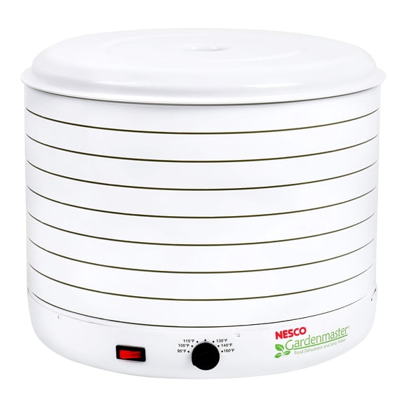 Deshidratador de alimentos Nesco FD-1018A Gardenmaster Pro, 8 bandejas, color blanco