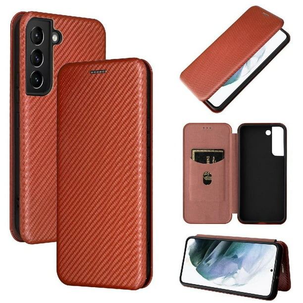 Funda Flip para FOXDOCK Samsung Galaxy S22 - Funda magnética de negocios, funda protectora delgada