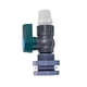 thumbnail image 3 of Grifo de barril de lluvia de 3/4 ", fácil instalación, Kit desviador de barril de agua duradero, válvulas de bola para bañeras, reemplazo de grifos de 1 pulgada blanco, 3 of 5