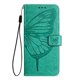 thumbnail image 2 of Funda cartera mariposa para iPhone 17 con soporte y ranuras para tarjetas Verde, 2 of 5