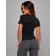 thumbnail image 2 of Polera Deportiva Para Mujer Ajustada Elasticada Gym Fitness, 2 of 3
