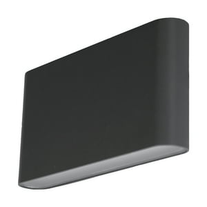 Hb Importaciones - Apliqué Led Cuadrado 12W Cálido Negro
