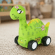 thumbnail image 2 of Auto Peluche De Felpa Animado Con Sonido Y Control Lavable Dino Verde, 2 of 4