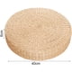 thumbnail image 2 of Xiao Hua Almohada Futón Redonda Tejida a Mano Estilo Japonés, Cojín de Piso para Silla yoga Zen, Cojín Grueso 15.75 x 2.36 Pulgadas, 1 Pieza, 2 of 4