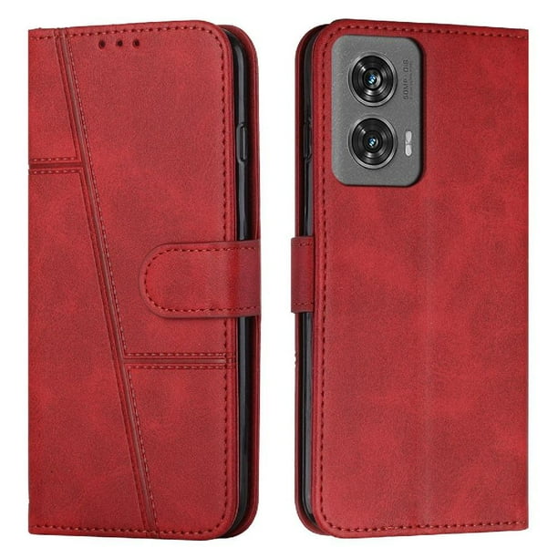 Funda Flip Para Motorola Moto Edge 50 Fusion 5g – Carcasa Delgada Y Resistente A Impactos Con Soporte Para Uso Diario Y Profesional