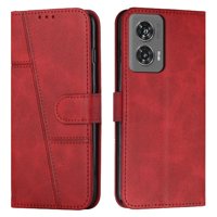 Foxdock - Funda Flip Para Motorola Moto Edge 50 Fusion 5G – Carcasa Delgada Y Resistente A Impactos Con Soporte Para Uso Diario Y Profesional