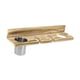 thumbnail image 2 of Soporte para secador de pelo, organizador de herramientas para el cabello, práctico organizador de madera para herramientas de peinado y artículos de, 2 of 5