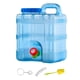thumbnail image 2 of Contenedor De Agua Con Grifo, Jarra De Almacenamiento De Agua Para Acampar De Gran Capacidad Para Barbacoa, 10 L, Sin Grifo De Repuesto, 2 of 4
