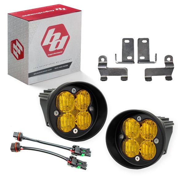 Kit de faros antiniebla Baja Designs Squadron-R Sport LED ámbar