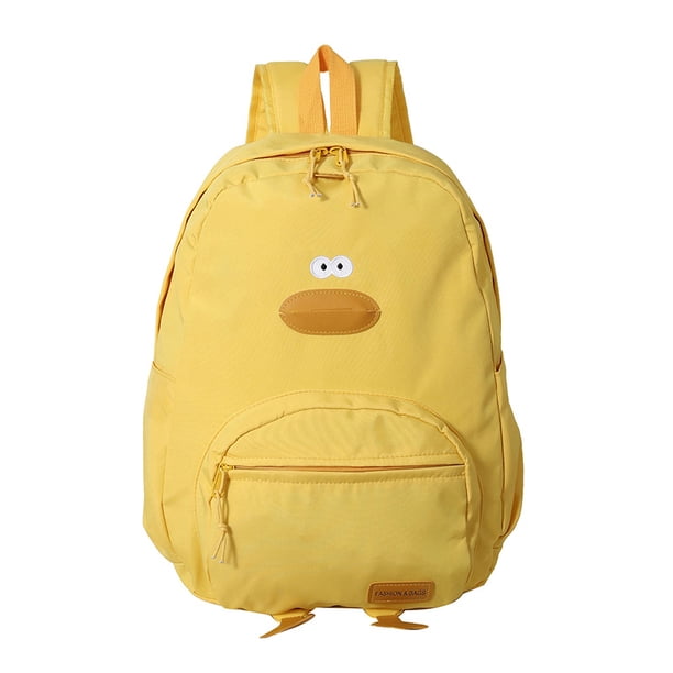 New Cartoon Duck Backpack Designer Cute Travel Bag Female College Student Versatile Korean Edition Girls' School Bag рюкзак
