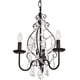 thumbnail image 1 of Lámpara Colgante Living District Blaise de 3 Luces en Bronce Aceitado, 1 of 8