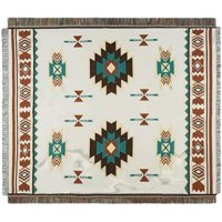 Magideal - Manta De Tiro Bohemio Manta De Picnic / Regalos Lavables Borla De Punto Tejido Vintage Decoración Tapiz Área Alfombra / Para Cama Silla Sofá Cubierta Verde Amarillento