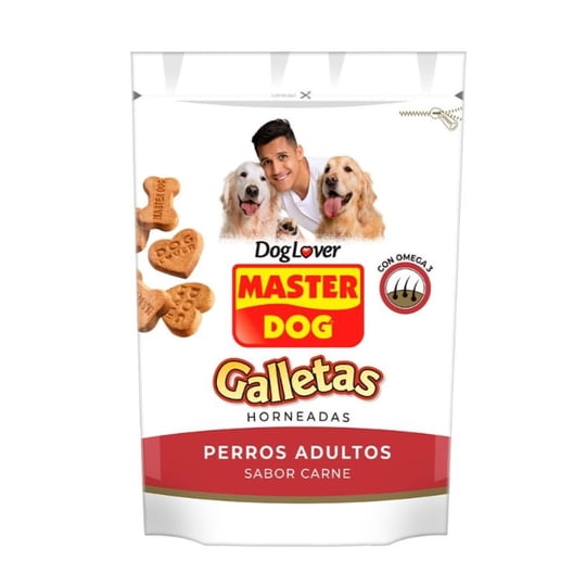 Galletas Perro Adulto Sabor Carne Bolsa 500 g Master Dog