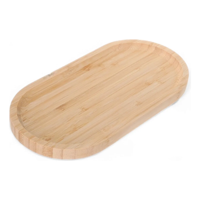 Genérico - Pack 2, Tabla Para Picar De Madera Ovalada Ovalada Madera