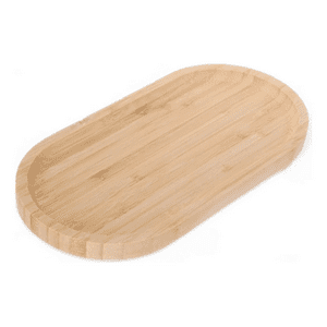 Genérico - Pack 2, Tabla Para Picar De Madera Ovalada Ovalada Madera