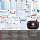 thumbnail image 3 of Mini First Aid Kit 120 Piece Small Waterproof Hard Shell M, 3 of 3