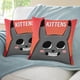 thumbnail image 3 of Gatitos Explosivos Fundas de almohada de terciopelo con tema, regalos de funda de almohada, decoración para el hogar, cojín de lanzar, regalo de cumpleaños para fans y parejas.56*56cm., 3 of 6