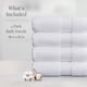 thumbnail image 2 of Toallas de baño NY Loft Trinity Collection 100% algodón, paquete de 4, 2 of 9