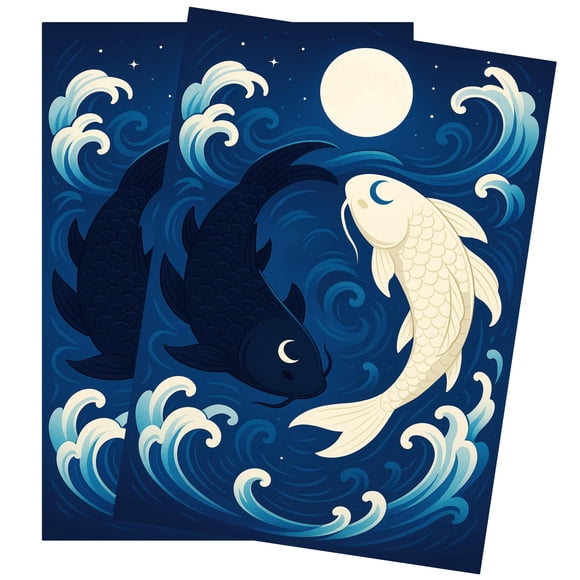 Fundas para cartas Arcanum Industries MTG 103 Matte Spirit Koi