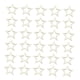thumbnail image 1 of Estrellas Huecas De Madera Sin Terminar Para Decoración Colgante, Ideales Para Fiestas Y Aulas (30 Unidades, 4 Cm), 1 of 5