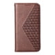 thumbnail image 3 of Funda Flip FOXDOCK para Realme 12 5G , Estilo Billetera con Diseño Rombo, Correa de Mano y Soporte, Uso Diario, 3 of 6