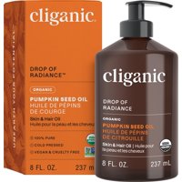 Aceite De Semillas De Calabaza Cliganic Organic Prensado En Frío 237 Ml