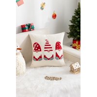 Todo Hogar Santiago De Chile - Cojín Navideño Con Diseño Bordado - D01