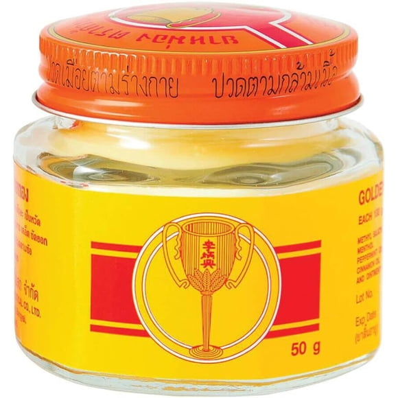 Ungüento Herbal Tailandés Amarillo Golden Cup 50 g