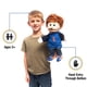 thumbnail image 2 of Marioneta de mano Silly Puppets Peach Boy Tommy, 14 pulgadas de alto, 2 of 5