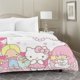 thumbnail image 2 of Diez pink my bunny melody duvet cover set for Kids Girls soft microfiber 3pc bedding set-hello cat Kitty pomporin and cinnamon full, 2 of 5